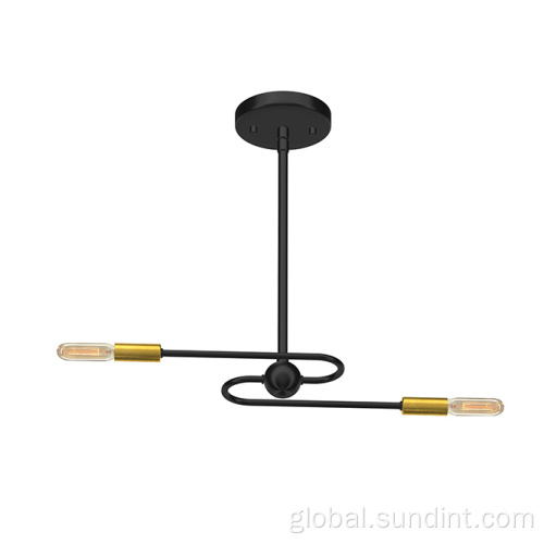 Hotel Lobby Linear Pendant Light Modern Stylish Linear Led Decorative Pendant Light Manufactory
